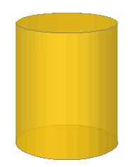 . Corpos xeométricos Cilindros O desenvolvemento dun cilindro está formado polos dous círculos das bases e un rectángulo de base, a lonxitude da circunferencia e de altura, a altura do cilindro.
