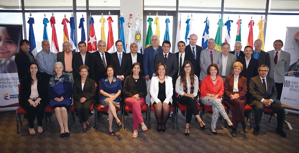 Foi convocado pela Secretaria-Geral Ibero-Americana (SEGIB), pela Organização dos Estados Ibero-Americanos para a Educação, a Ciência e a Cultura (OEI), pelo Conselho Universitário Ibero-Americano