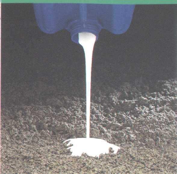 polímero solúvel em água > polímero líquido