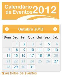 com o turista, bastante utilizada pelos órgãos públicos, é o calendário de eventos.