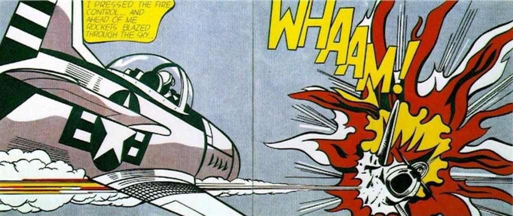 ROY LICHTENSTEIN (1923-1997): Whaam!, 1963.