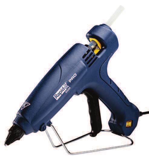 continuar a utilizar o aplicador de cola enquanto uma das baterias se encontra a carregar GLUE GUN Li-Ion POWERBGX300 APLICADOR DE COLA EG320 PRO 405000326 Caixa 1 5 Plástico técnico de elevada