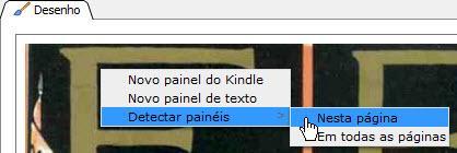 2.4 Como detectar e editar Painéis do Kindle O Kindle Comic Creator é capaz de detectar automaticamente Painéis do Kindle de sua arte.