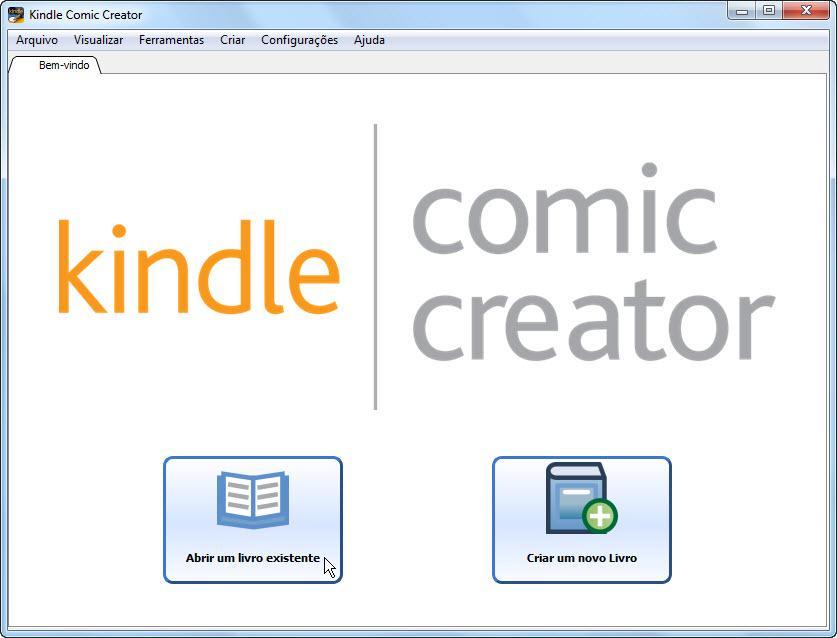 3 Como criar e editar livros sem a Visualização de Painéis do Kindle É possível usar o Kindle Comic Creator para criar mangás, histórias em quadrinhos e graphic novels sem a Visualização de Painéis