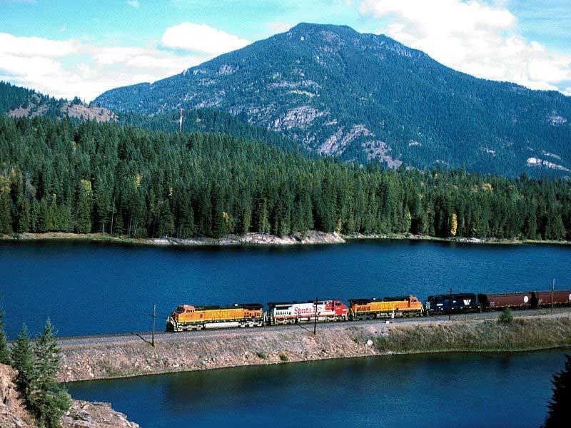 PTR- 2501 Transporte Ferroviário e Transporte Aéreo 1/ 26 Freight Action Along the Clark Fork River, Montana Prof. Dr.