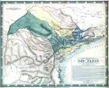 Pós-emancipação Mapa de 1912 e