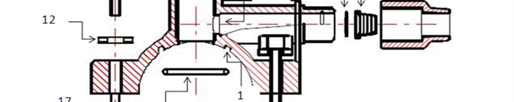 Figura 1 a Desenho esquemático de um tê de