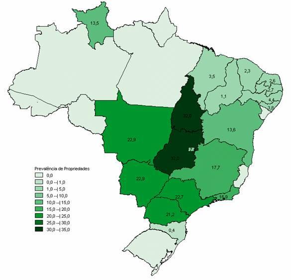 Rio Grande 1975 2,0 1986 0,3 do Sul Santa 1975 0,2 1996 0,6 Catarina Minas