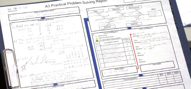 Solução Prática de Problemas utilizando o A3 Solucione os problemas de forma rápida e estruturada com o método A3 POR QUE ESTE TREINAMENTO A solução de problemas é o motor que move a melhoria