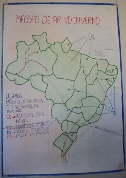 Com o conhecimento dos alunos em relação ao funcionamento das dinâmicas das massas de ar no Brasil, fica mais fácil entender as explicações meteorológicas que eles veem nos telejornais referentes às