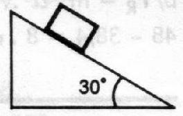 23) (UFCE) Um corpo desce com velocidade constante num plano A, inclinado de 30 com a horizontal; posteriormente, desce com velocidade constante num outro plano B, inclinado de 60 com a horizontal.