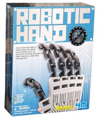 1.3.6 Mão Robótica 4M (Robotic Hand) A mão robótica 4M é um brinquedo que propõem às crianças maiores de 3 anos a interatividade com