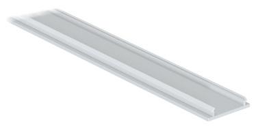 xx 5 ACE.0.0 m PVC Cinza Embelezador para perfil superior folha fixa Perfil superior: - LARGE FIX - CAL.66.