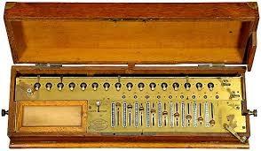 Aritmometer (Charles Xavier Thomas, 1820) Realizava as quatro operações