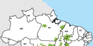 Produção de Soja Taxa de Crescimento anual de 8% aa nos últimos 10 anos Área e Produção de Soja Mato Grosso Em milhões de hectares e milhões de toneladas 27% 9,6 11,7 12,9 15,0 17,9 16,7 15,4 17,8
