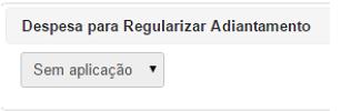 4. Formalização Separador Tipo de Pedido O montante de despesa apresentado, conforme os casos, a despesa apresentada pode ser utilizada para efeito de reembolso ou para regularização de adiantamento