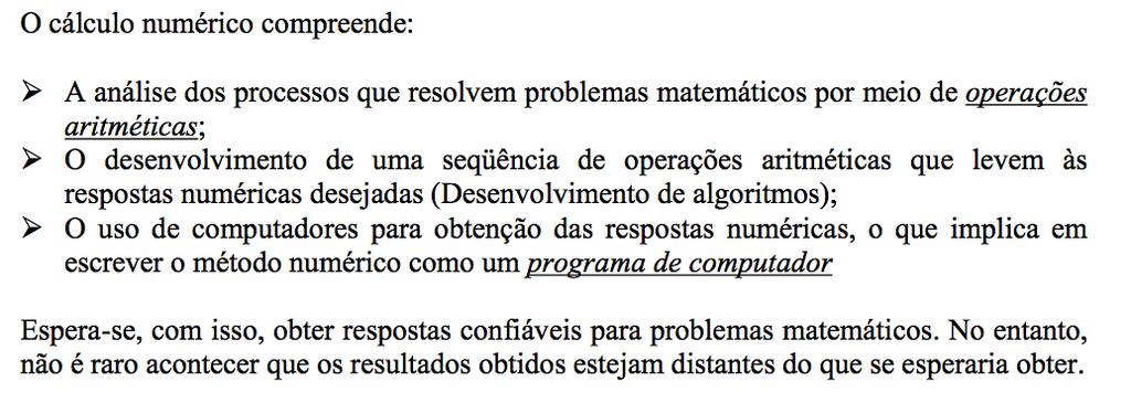 Problemas com o