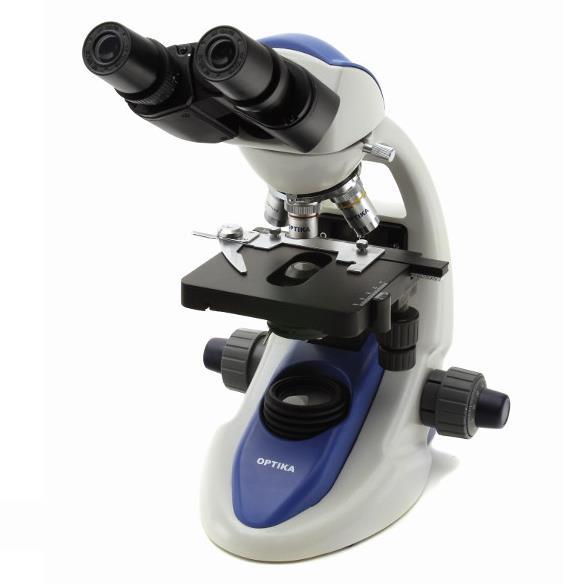 Microscópio Óptico Binocular - Modelo B-192 DESCRIÇÃO Microscópio de rotina laboratorial e educacional com alta estabilidade e ergonomia para observação com luz transmitida.