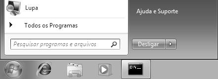 Introdução Windows 7 1 Selecione a tecla Iniciar ( ) na barra de