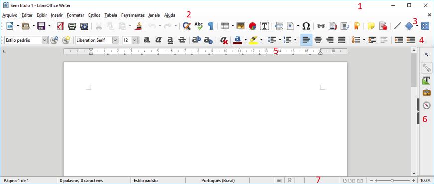 Informática Matéria Aula XX LIBREOFFICE WRITER RESUMIDO Informações do Produto LibreOffice é uma suíte de aplicativos livre para escritório e disponível para Windows, Unix, Solaris, Linux e Mac OS X.
