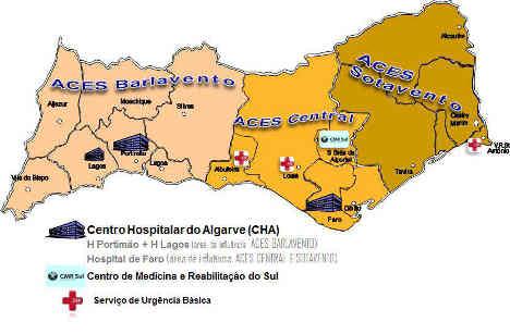 1.3.2 Rede de Prestação de Cuidados de Saúde Secundários A criação do Centro Hospitalar é enquadrada no processo de «centralização de gestão de unidades hospitalares, em territórios geográficos com