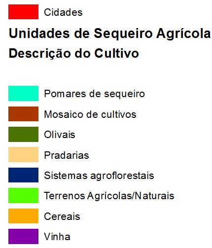 6 - Unidades de Sequeiro Agrícola (Zonas que são