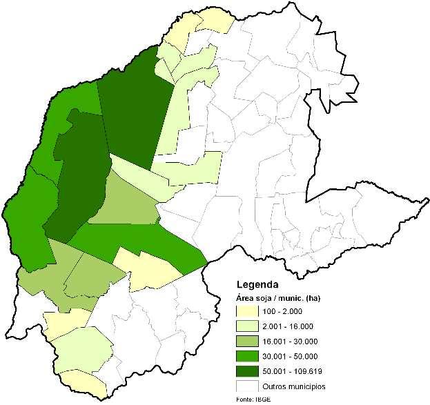 Mapa 39 Anomalia do IV das lavouras de grãos em relação à média histórica, no Sudoeste do Piauí.