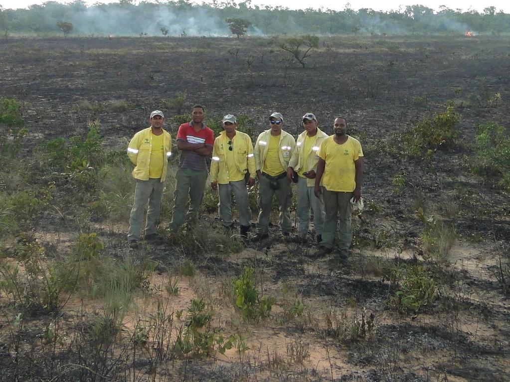 Equipe de manejo 2016 Marco Borges Chefe da EESGT Máximo Menezes Instrutor de brigada, perito, mapas João Batista Chefe de Brigada