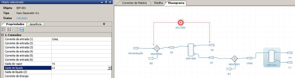 Operação de Reciclo Introdução ao DWSIM 3)