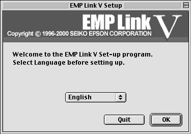 Nota: Para desinstalar o programa, arraste as pastas EMP LinkV e EMP LinkV situadas na pasta de predefinições (Default Settings) do Sistema (System) para o lixo (Trash).
