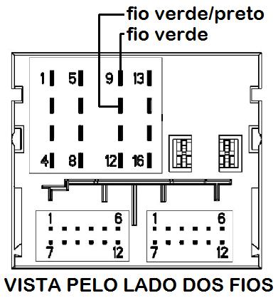 simultaneamente no controle de volante.