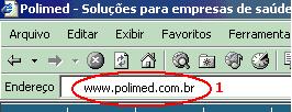 Como entrar no sistema NetConta 1? 1. Entre na página da Polimed, em www.polimed.com.br. 2.