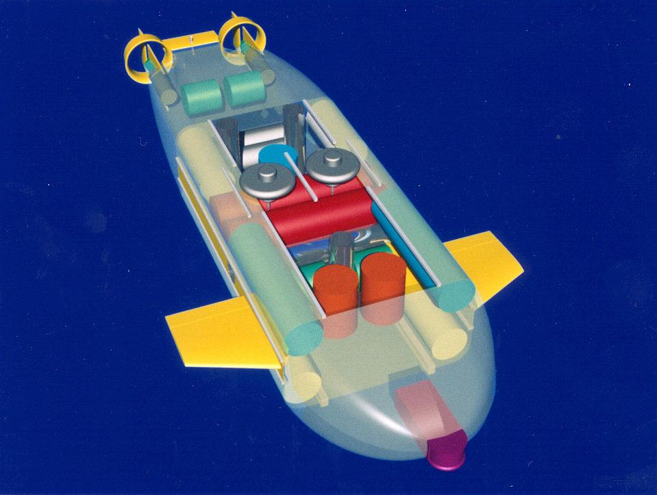 Veículo submarino autónomo