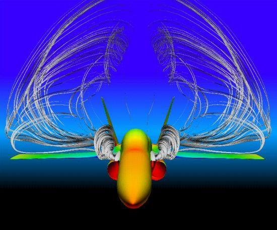 Escoamento vortical Uma simulação de CFD