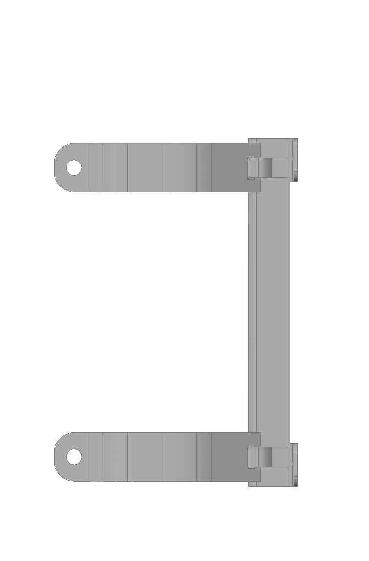 DESENHO 4 Ø4 25 148 22 25 160 76 Espaço para fixar ao poste Notas: