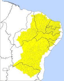 Perfil do do semiárido O semiárido possui 1135 municípios 8 Estados Nordestinos e Norte de Minas Gerais População de cerca de 23.500.