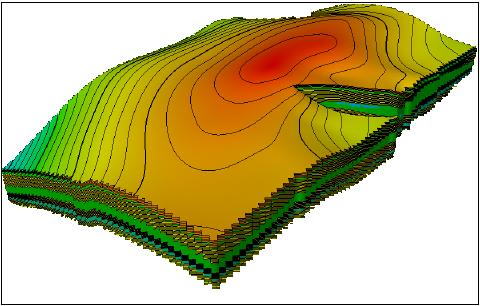 34 modelagem tridimensional de um reservatório é importante o conhecimento do contexto geológico da região, porque isto reflete diretamente na interpretação dos dados utilizados no processo de