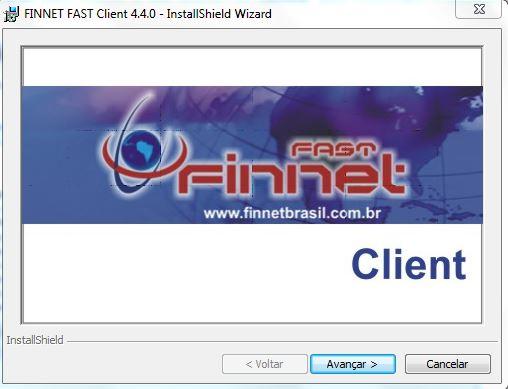 O Finnet Fast Client é distribuído através de uma mídia CD-ROM que contém o programa SETUP.EXE. Os seguintes passos devem ser executados para iniciar o processo de instalação: 1.