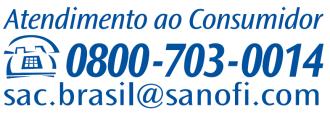 : Silvia Regina Brollo CRF-SP n 9.815 Registrado por: Sanofi-Aventis Farmacêutica Ltda. Av. Mj. Sylvio de M. Padilha, 5200 São Paulo SP CNPJ 02.685.