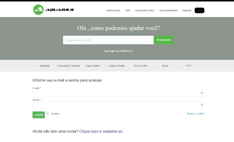 e-mail para validar o cadastro.