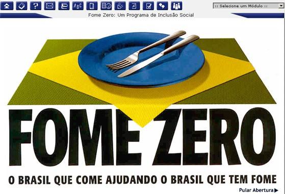 FOME ZERO Promoção do alívio imediato