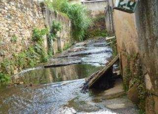 5 Lançamento difuso no Córrego dos Contos, a