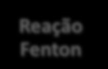 2.1.3. PROCESSOS FOTO-FENTON Reação Fenton hu Irradiação UV Fe 2+ + H 2 O Fe 3+ + H + +.