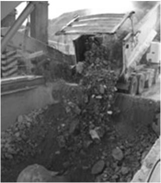 asp Mineração: desmonte da rocha fosfática