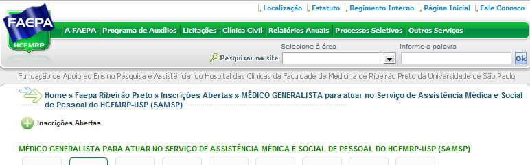 Após clicar em Faça sua inscrição : Digite seu CPF