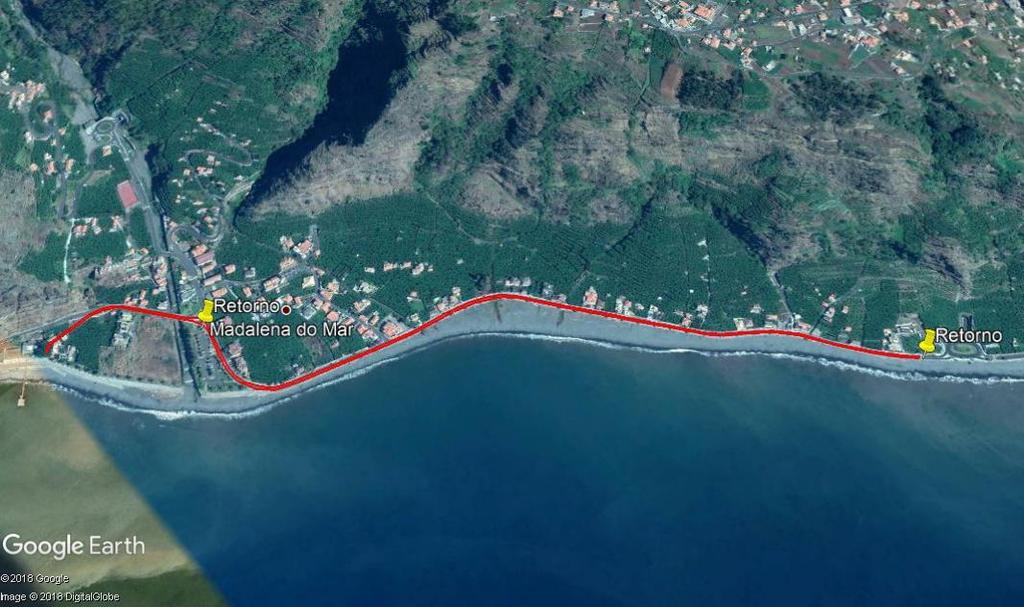 2º Segmento: Ciclismo (275m + (3voltas de 2450m) + 275m) = 7.