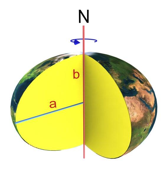 Licenciatura em Ciências USP/Univesp Módulo 2 119 Figura 5.4: Representação da aceleração da gravidade na superfície da Terra. Valores em m/s 2 Nota-se, nas Figuras 5.3 e 5.