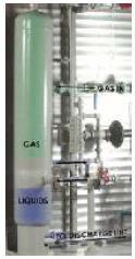 Sistema de Refrigeração Trocador de calor AKG-AOC75 para processar gás e refrigerar o óleo do compressor.