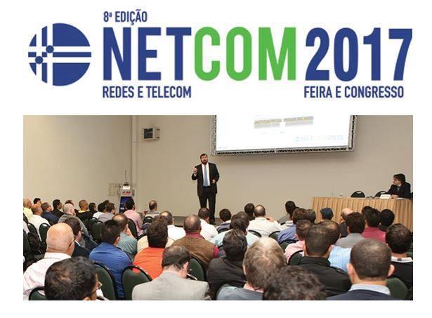 Participamos da 8a edição da Netcom com uma