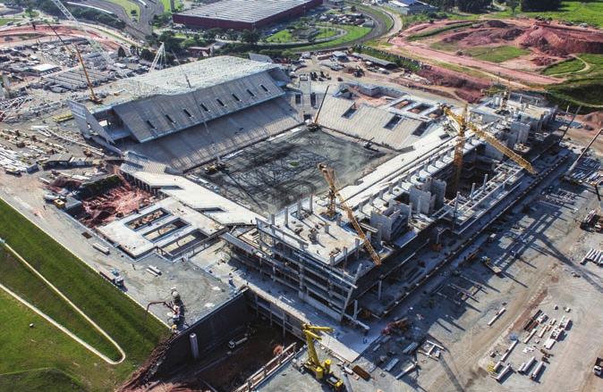 Građevinar 5/2014 Stadion Arena Corinthians u gradnji postojanja Corinthiansa.